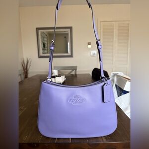 Coach Penelope Shoulder Bag in Light Violet NWT